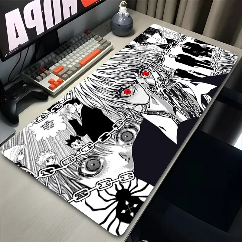 Gaming Accessories White - Mouse Pad Laptop Japan Anime Keyboard
