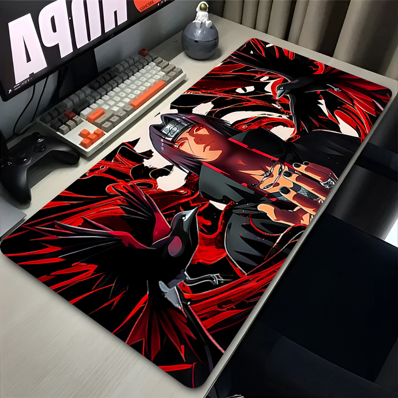 Gaming Accessories Keyboards - Mouse Pad Gamer Larger XXL Uchiha