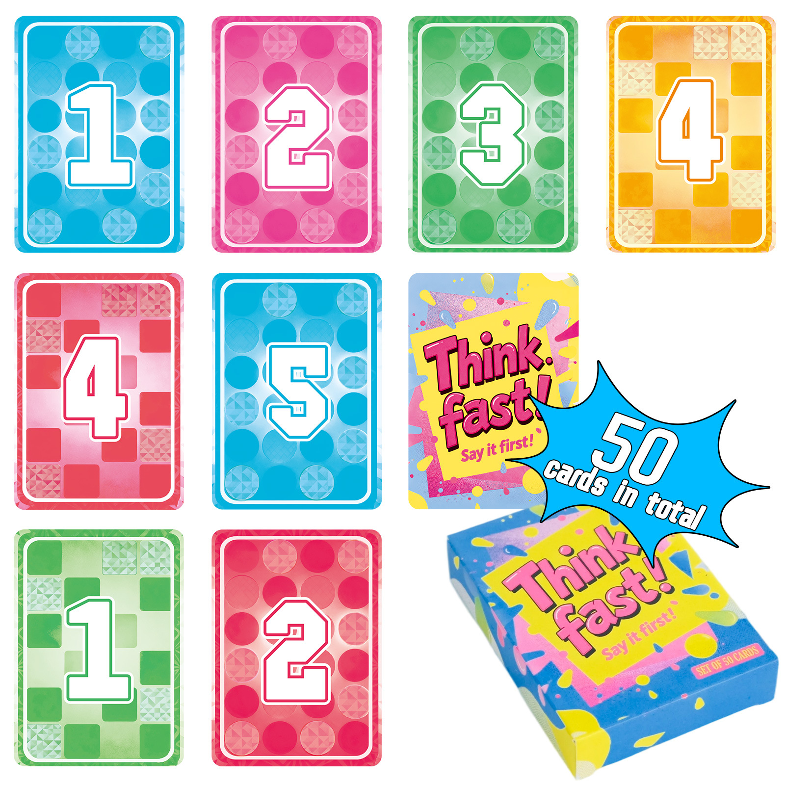 Gaming Accessories Box - 1 Box Quick Thinking Number Puzzle