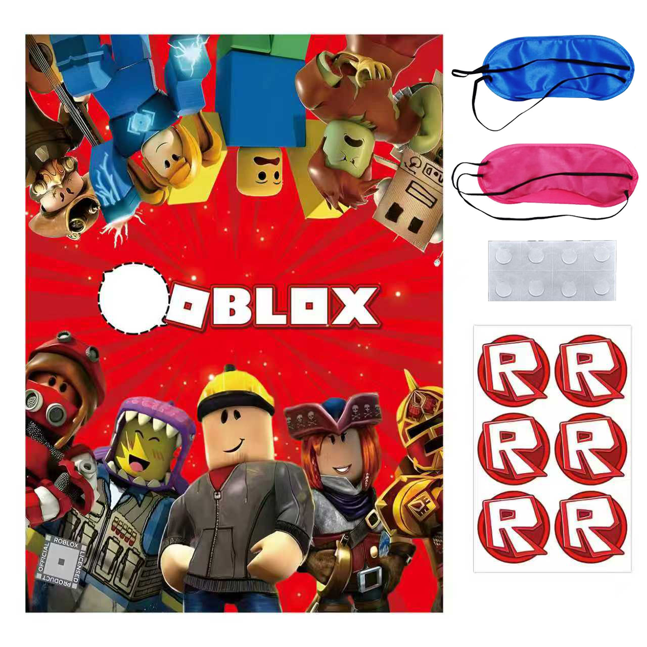 Gaming Accessories Roblox - Roblox Birthday Party Game Posters Stickers