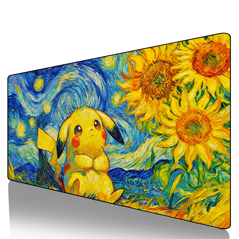 Gaming Accessories Keyboards - Mouse Pad Pokemon Pikachu Gengar Cool