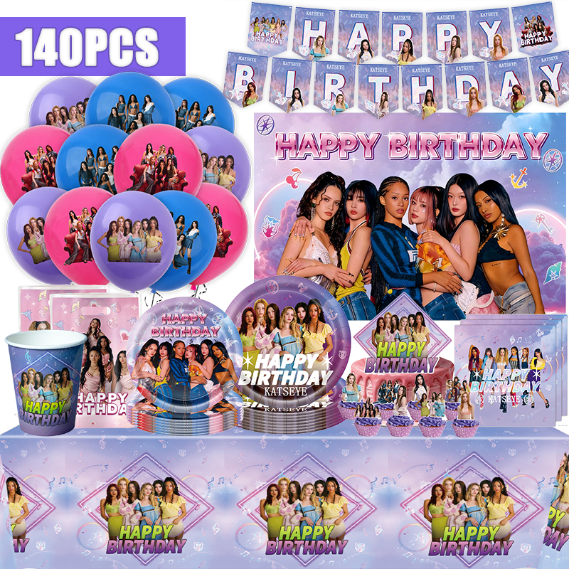 Gaming Accessories Roblox - Katseye Birthday Decoration Superstar Party Favors