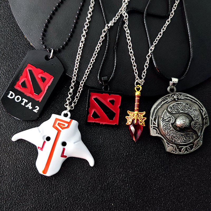 Gaming Accessories As Gifts - Game Dota 2 Pendant Necklace for