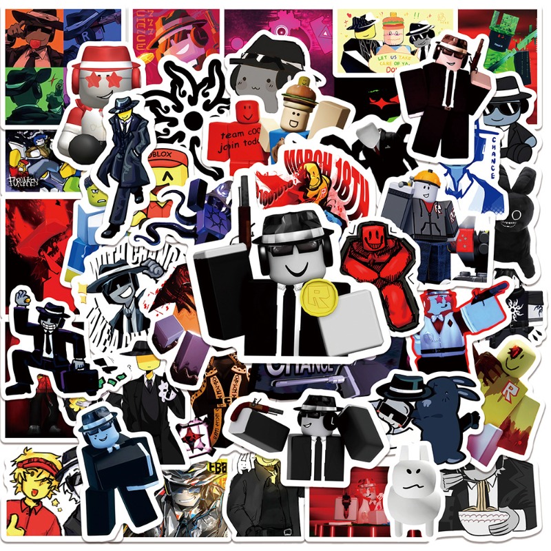 Gaming Accessories Roblox - Game Robloxed Forsaken Chance Plush Stickers