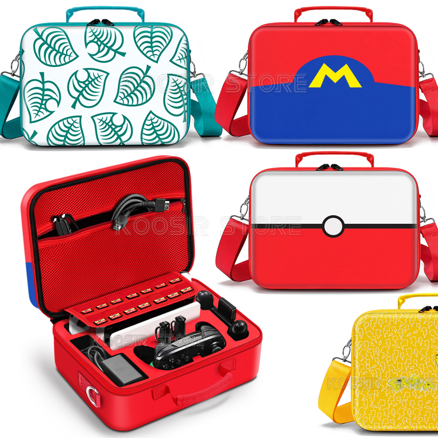 Gaming Accessories Box - For Nintendo Switch OLED Accessories Carrying