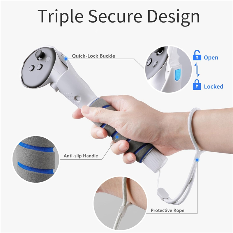 Gaming Accessories To Have - SUNRI-Long Arms Grips VR Gaming Accessories