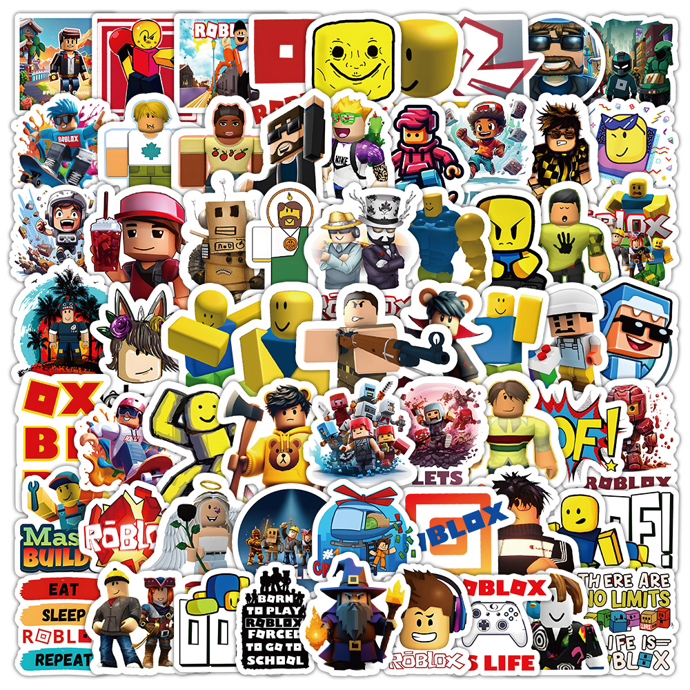 Gaming Accessories Roblox - 103 Pcs Waterproof Vinyl Stickers Creative