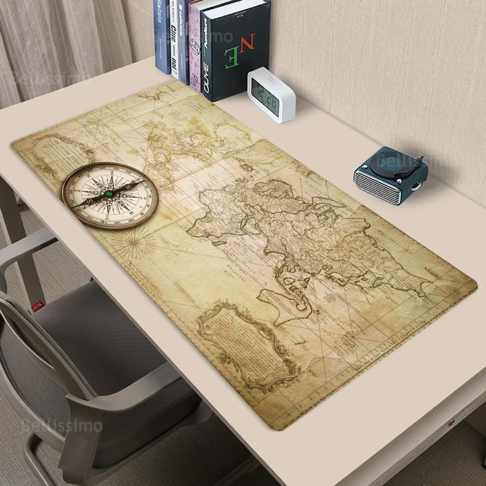 Old Map Office Supplies Rubber - Gaming Accessories Pc Setup 评论和价格