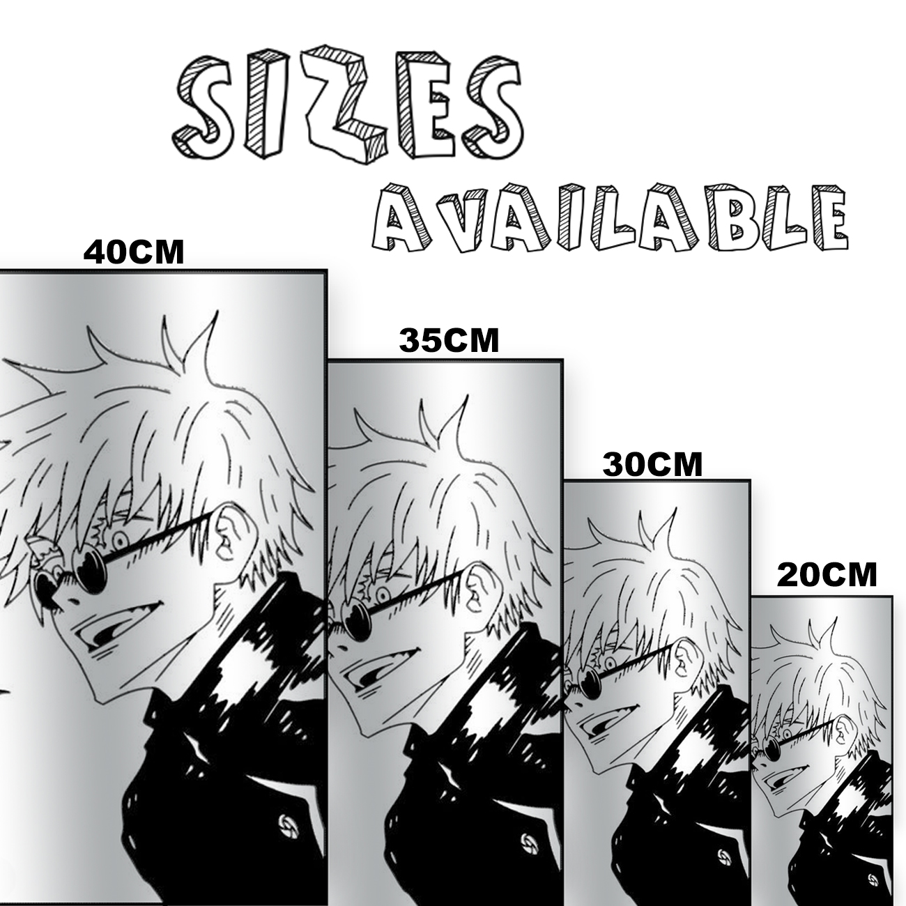 Custom Design Anime Mirror Vin - Gaming Accessories Decor 评论和价格