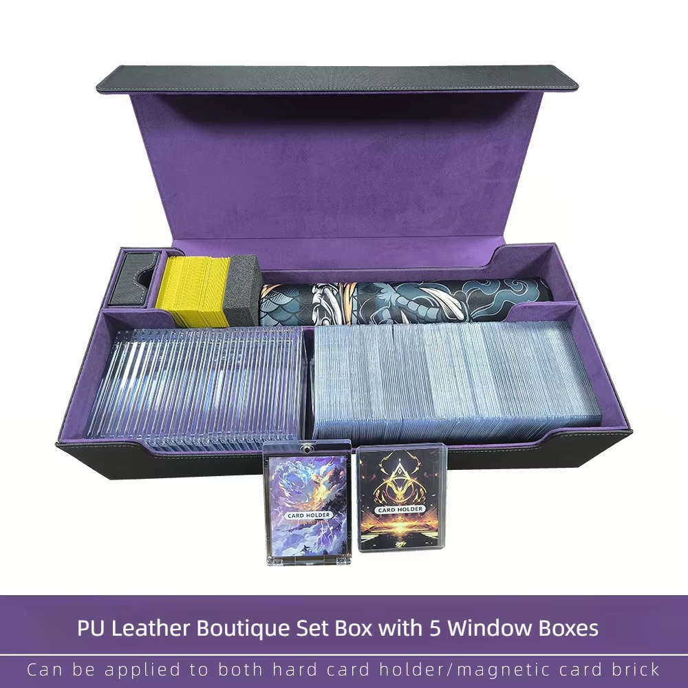 Large Capacity PU Leather Gami - Gaming Accessories Box 评论和价格