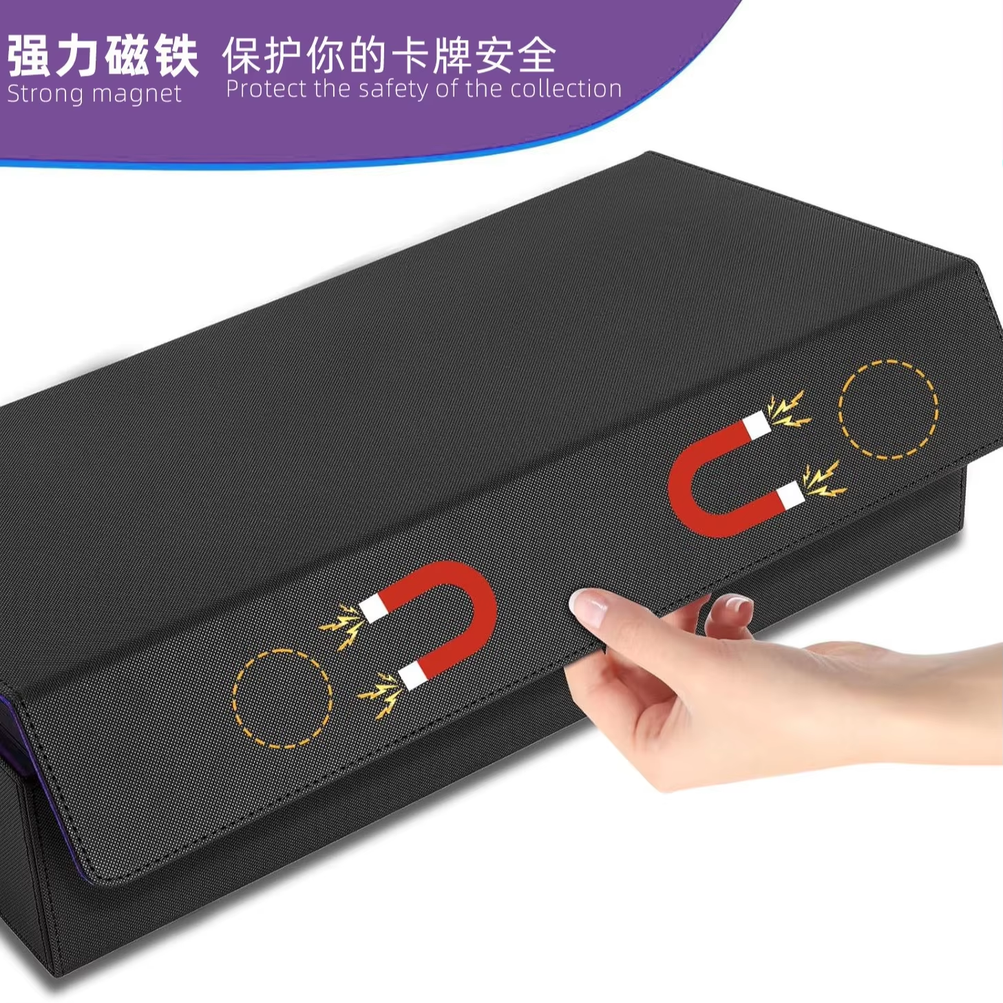 Large Capacity PU Leather Gami - Gaming Accessories Box 评论和价格