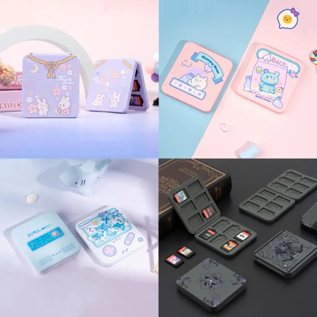 Hard Shell Game Cards Storage  - Gaming Accessories Box 评论和价格
