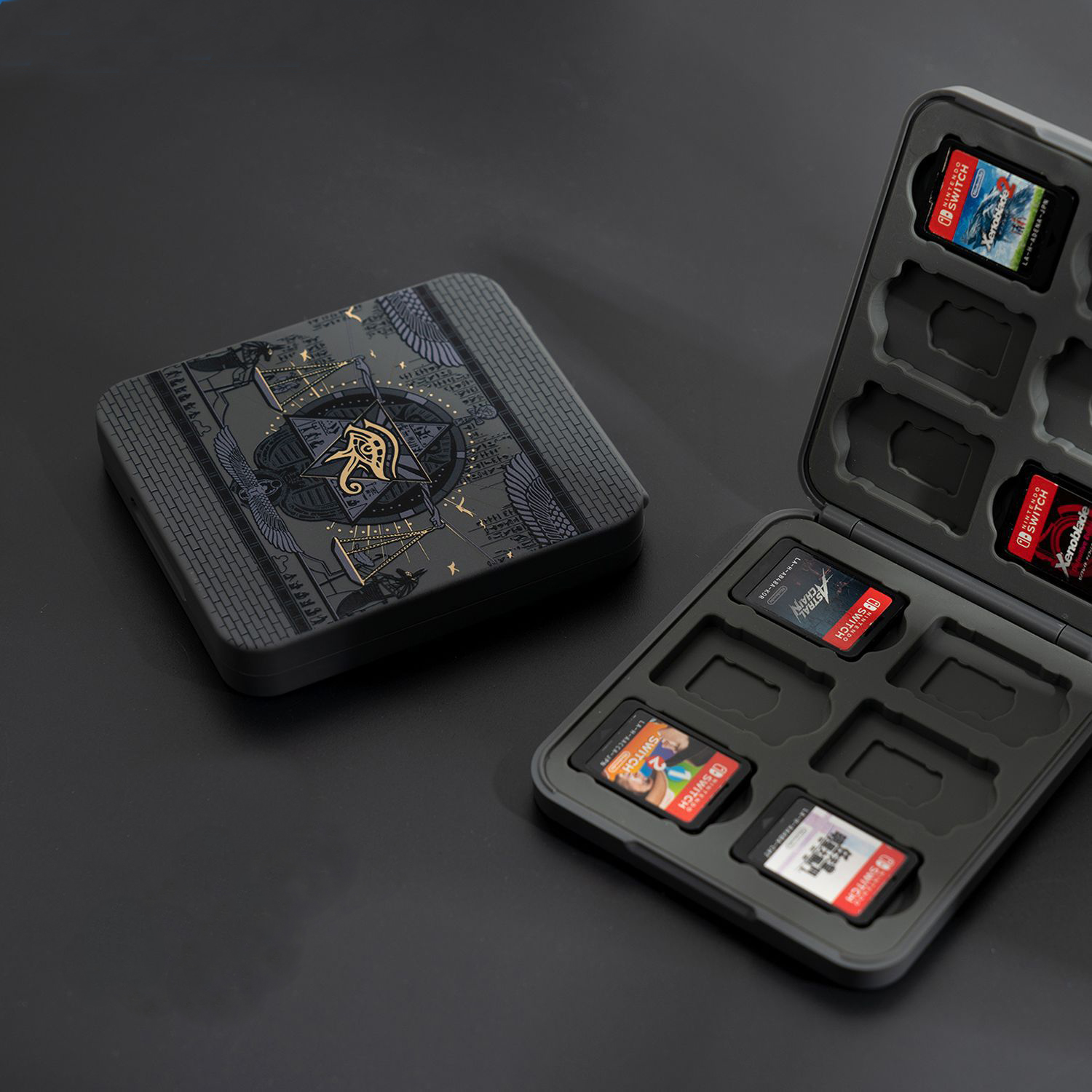 Hard Shell Game Cards Storage  - Gaming Accessories Box 评论和价格
