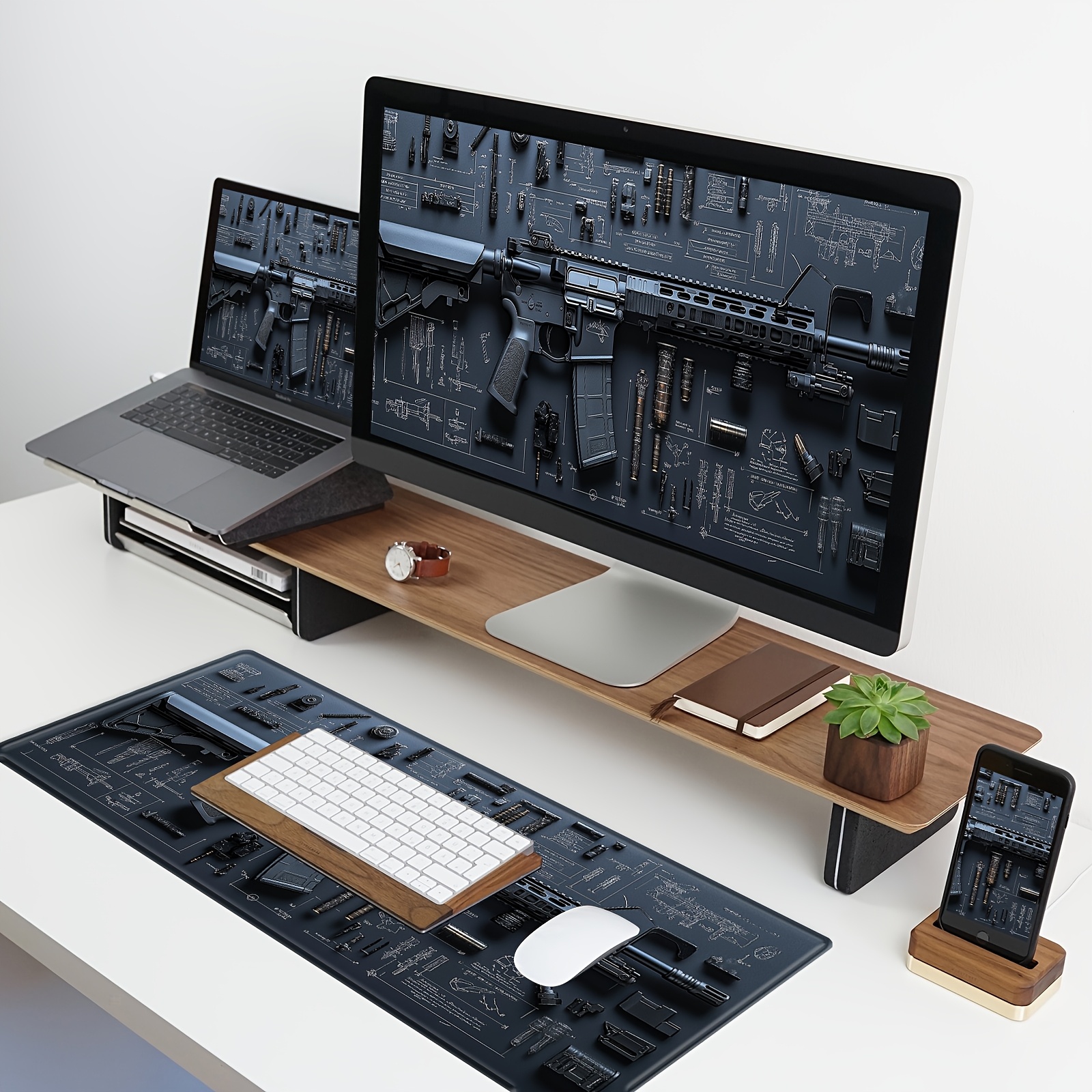 Large Extended Mouse Pad Washa - Gaming Accessories Pc Setup 评论和价格