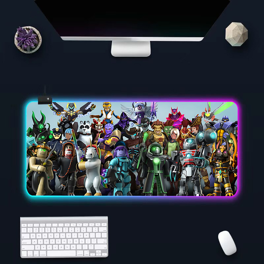 Hot game R-robloxs Cartoon RGB - Gaming Accessories Roblox 评论和价格
