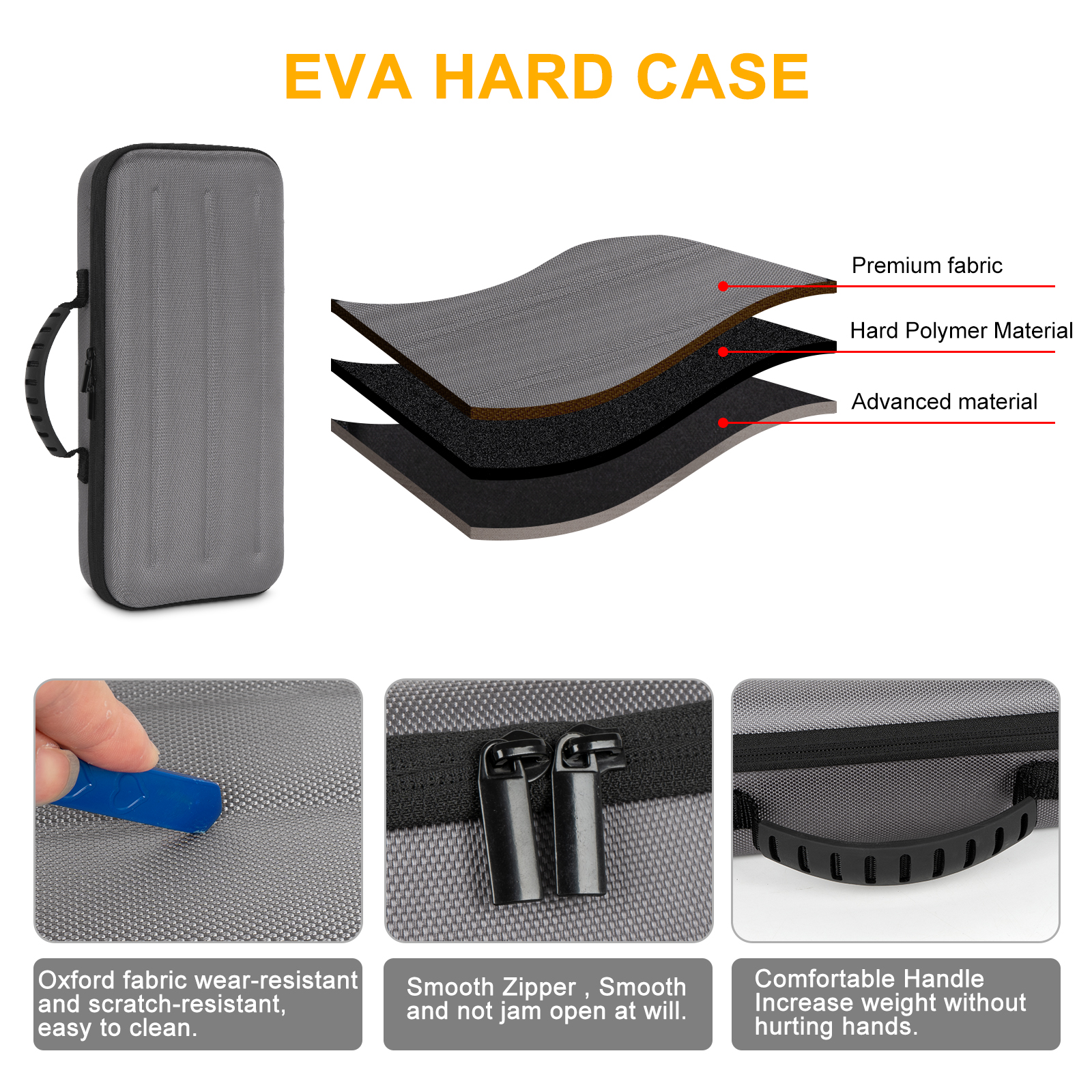 Hard EVA Case for Aula F75 Gam - Gaming Accessories Box 评论和价格