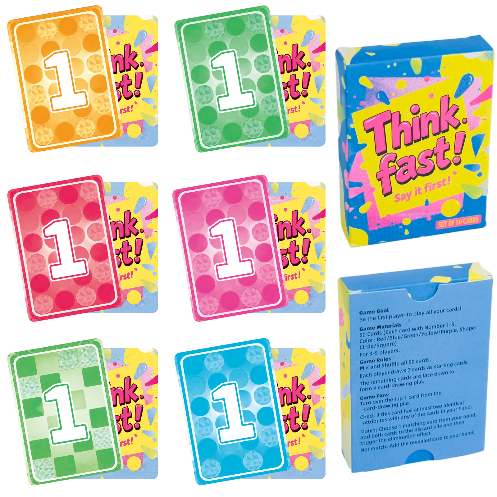 1 Box Quick Thinking Number Pu - Gaming Accessories Box 评论和价格