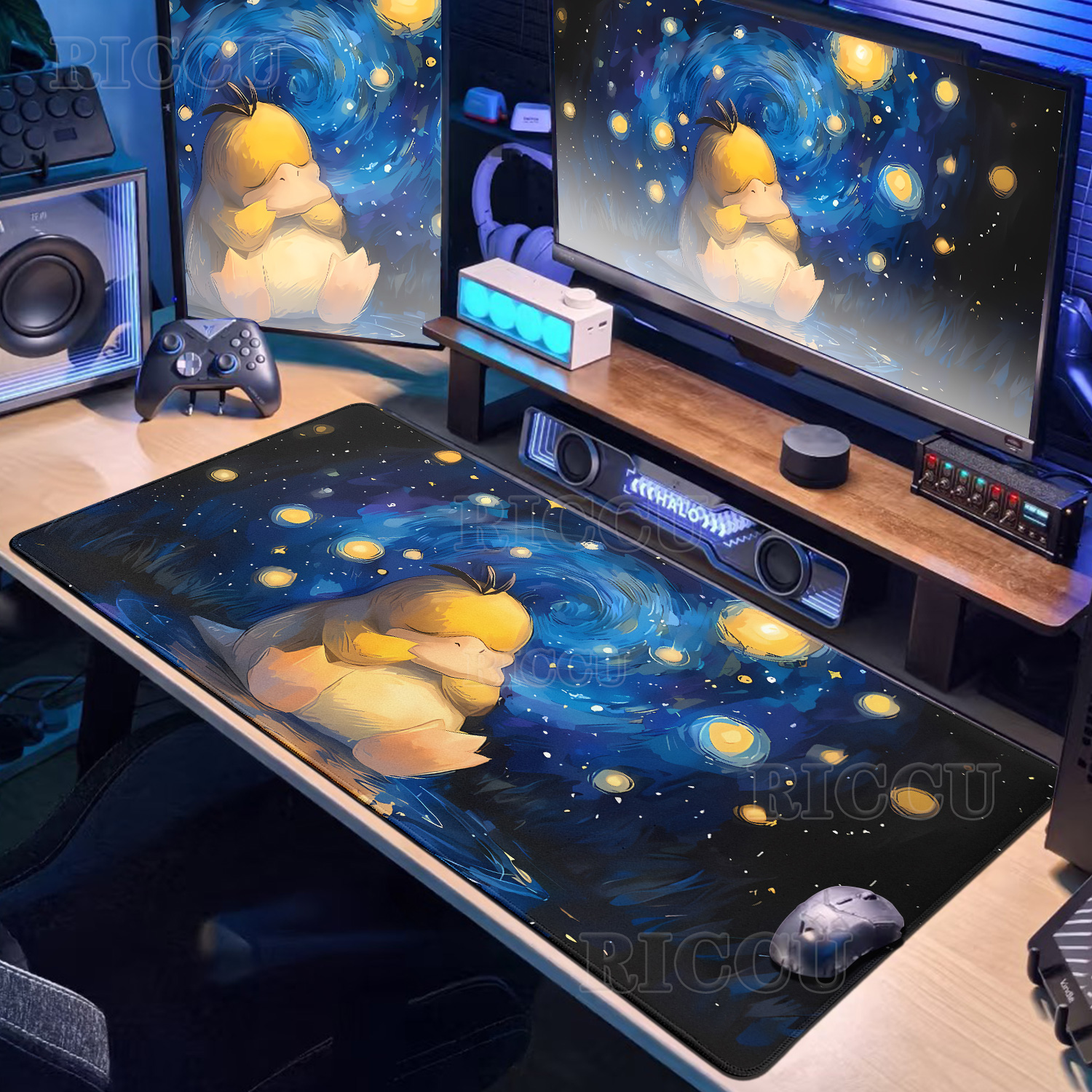 Cartoon Pokémon Mouse Pad Non- - Gaming Accessories Pc Setup 评论和价格