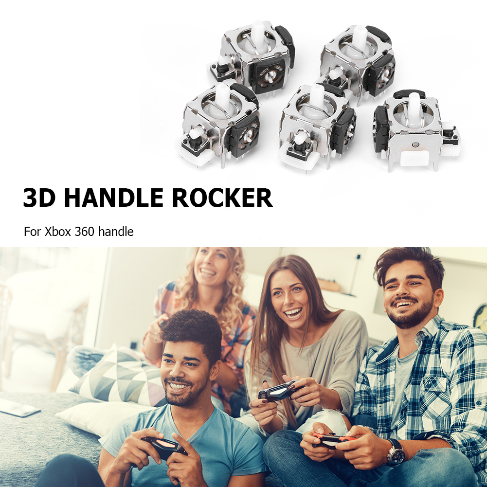 5pcs Analog Thumb Joystick Gam - Gaming Controllers Xbox Accessories 评论和价格