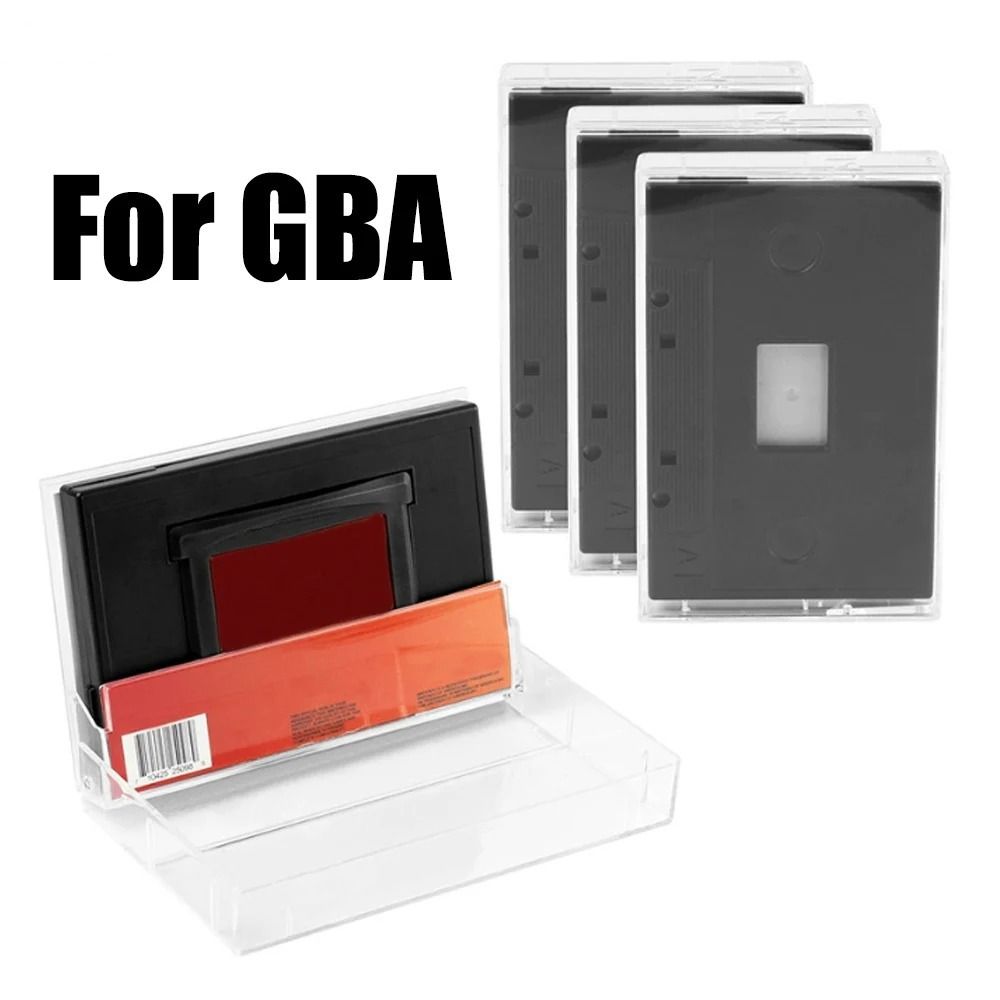 Clear Game Cassette Storage Bo - Gaming Accessories Box 评论和价格