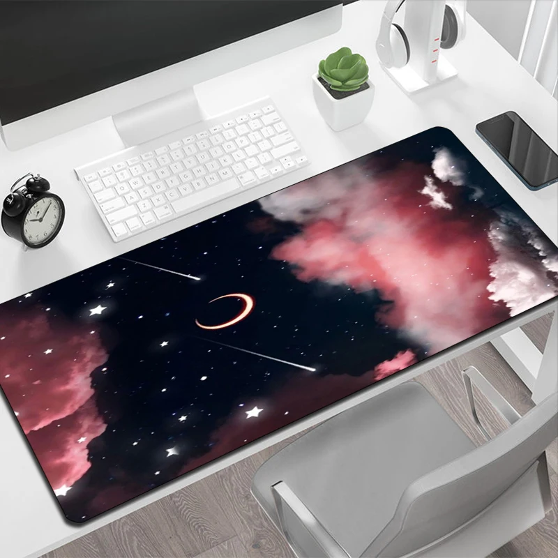 Pc Mouse Pad Gaming Pink Moon  - Gaming Accessories Pc Setup 评论和价格