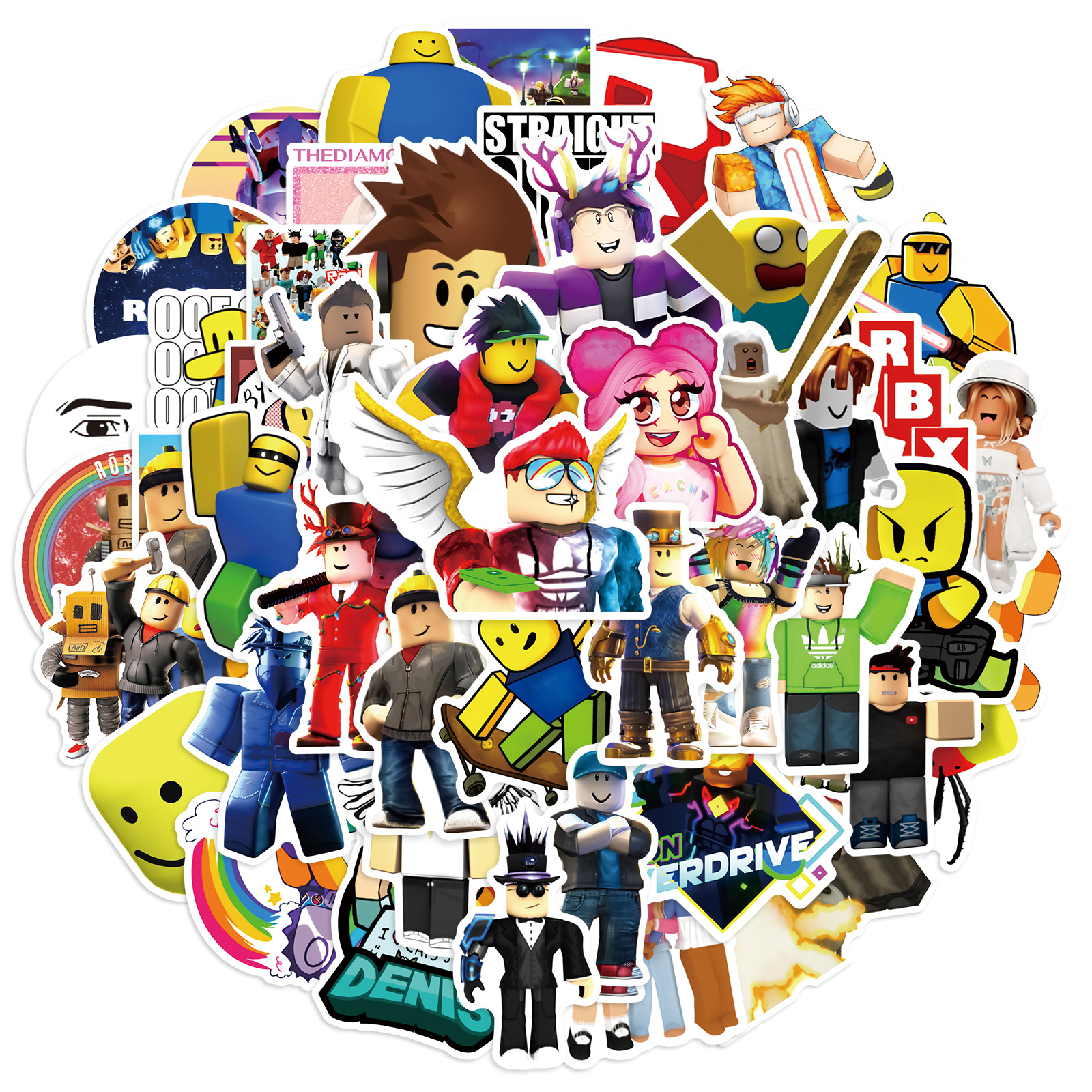 Roblox Graffiti Game Stickers  - Gaming Accessories Roblox 评论和价格