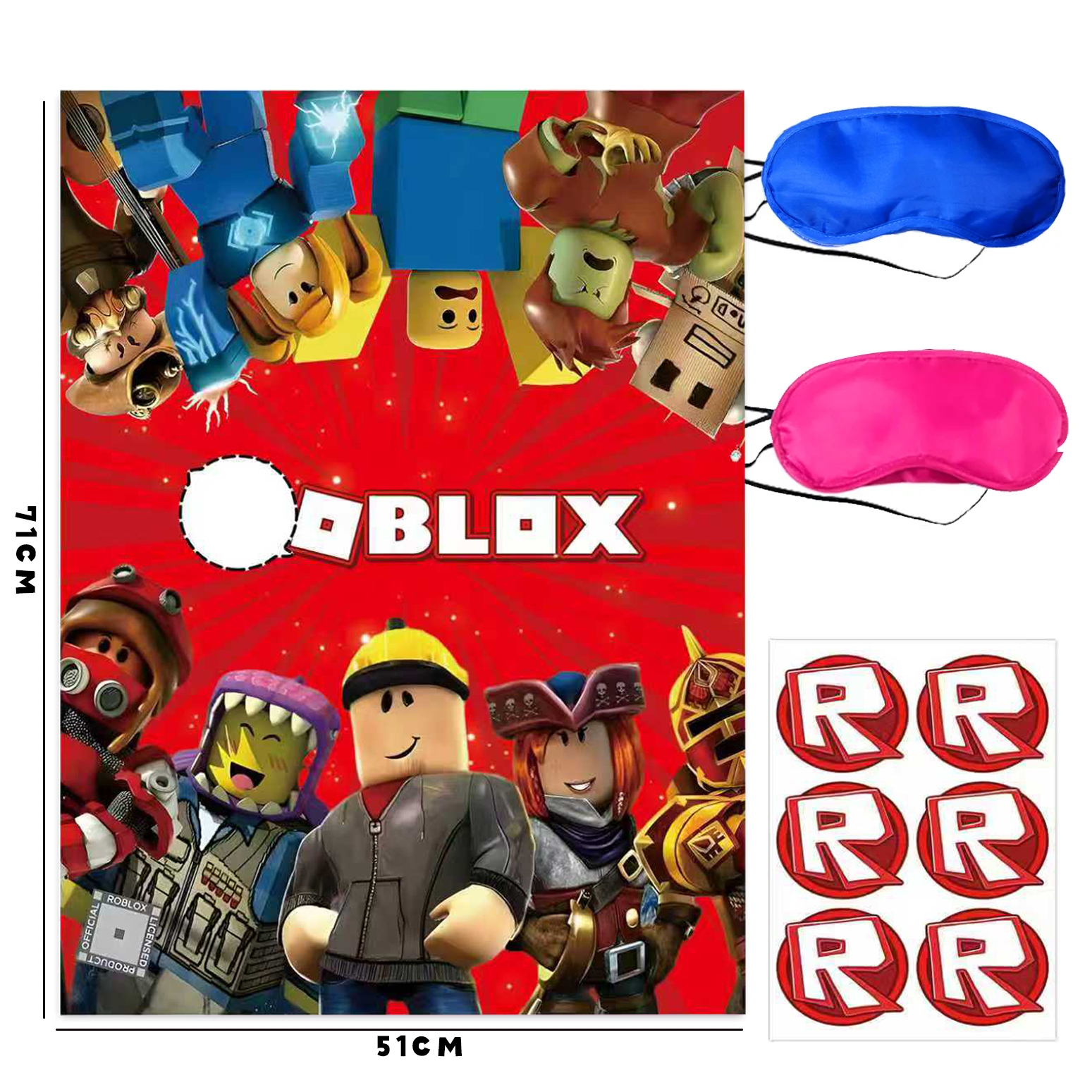 Roblox Birthday Party Game Pos - Gaming Accessories Roblox 评论和价格