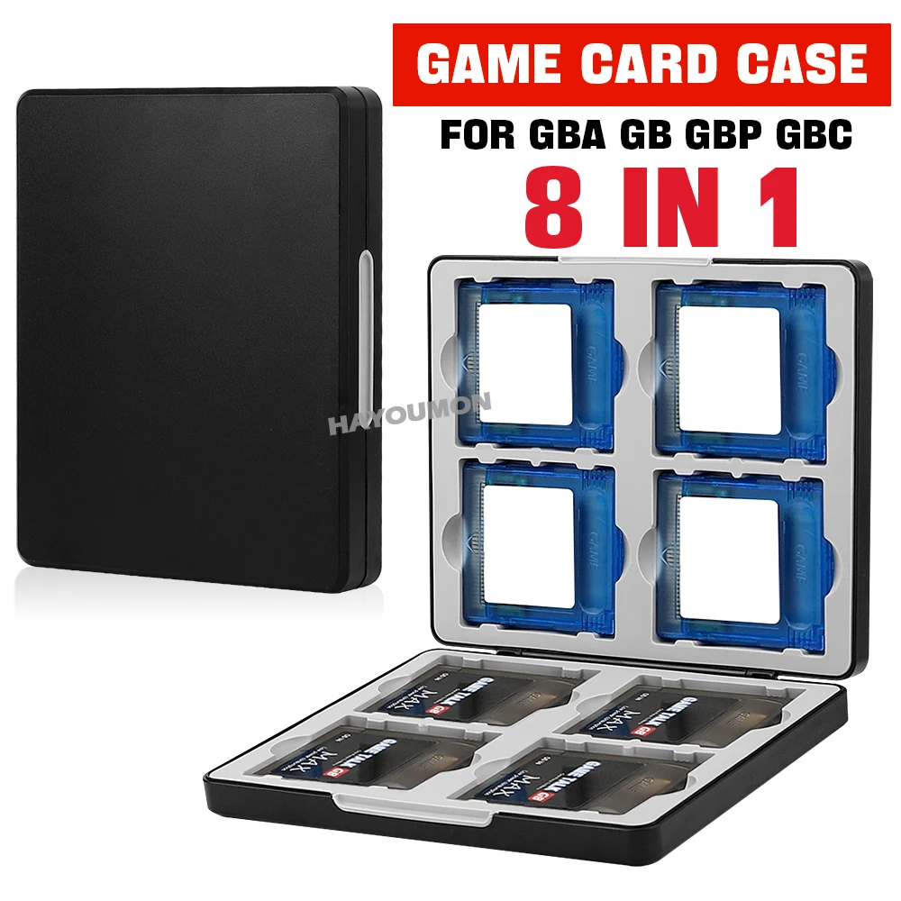 Portable 8 in 1 Game Card Stor - Gaming Accessories Box 评论和价格