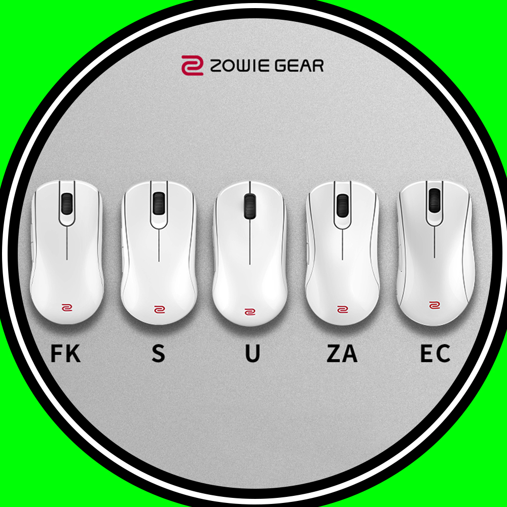 ZOWIE GEAR U2/EC/S/FK/ZA-DW Wh - Gaming Accessories White 评论和价格