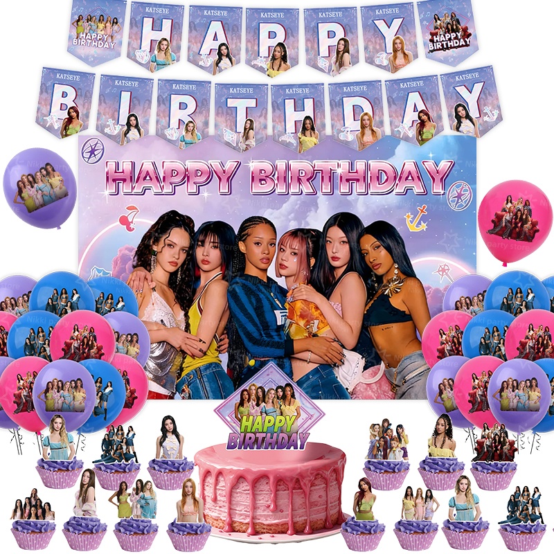 Katseye Birthday Decoration Su - Gaming Accessories Roblox 评论和价格