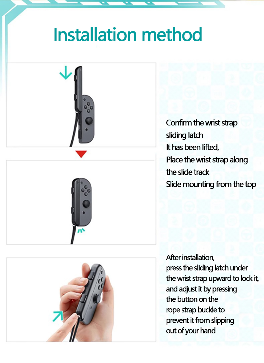 1 Pair Wrist Straps For Ninten - Gaming Accessories Nintendo 评论和价格