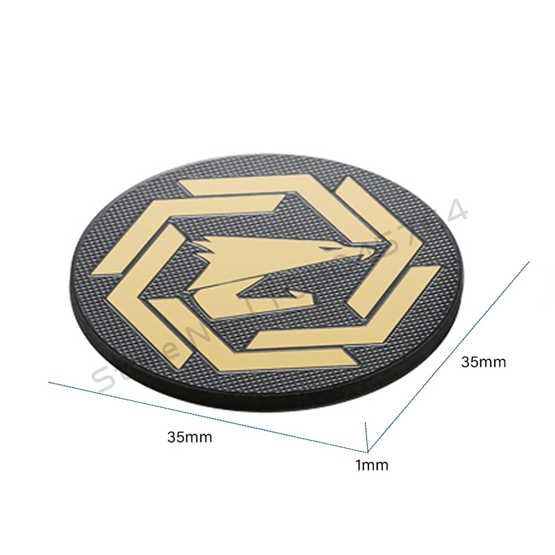 Computer Case Fan Logo Sticker - Gaming Accessories Decor 评论和价格