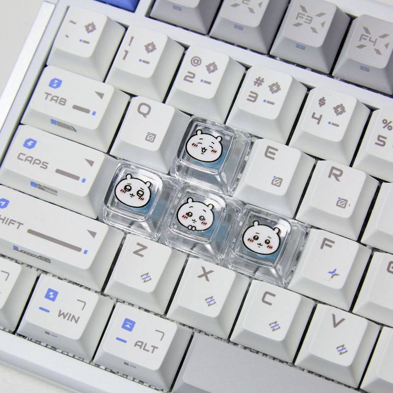 Chiikawa 4 Pcs Handmade Transp - Gaming Accessories Decor 评论和价格