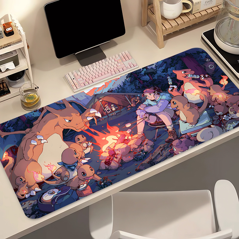 Anime Mouse Pad 90x40cm Pokemo - Gaming Accessories Keyboards 评论和价格