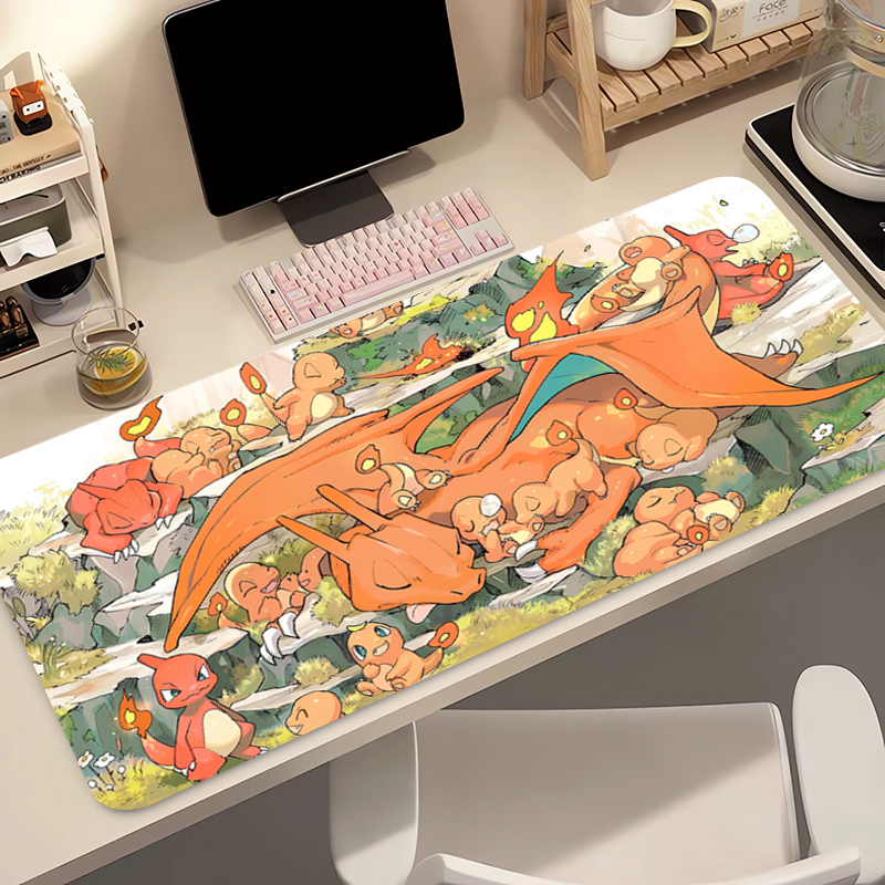 Anime Mouse Pad 90x40cm Pokemo - Gaming Accessories Keyboards 评论和价格