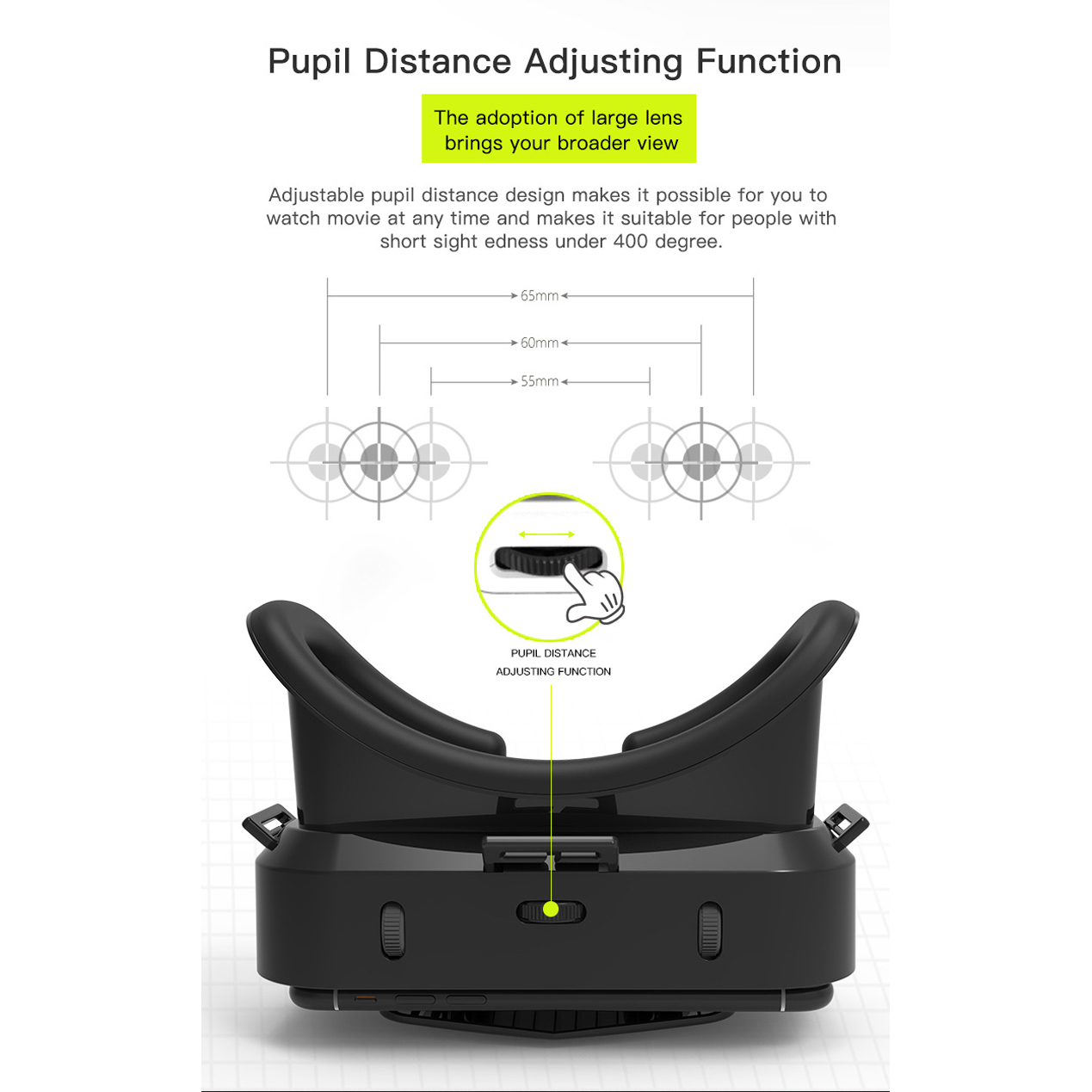 Shinecon VR Glasses 3D Headset - Gaming Accessories 10 Year Old 评论和价格