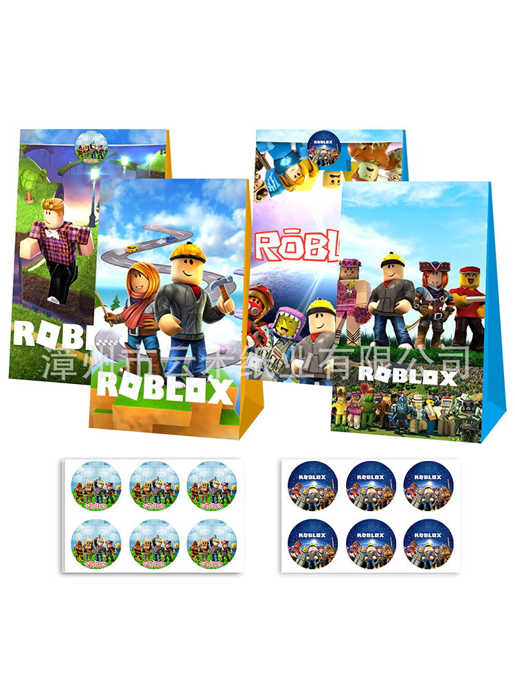 12/24pcs Set Roblox Themed Bir - Gaming Accessories Roblox 评论和价格