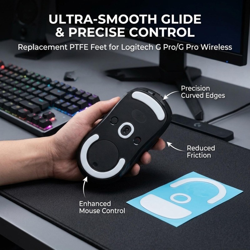 1-3Pack Wireless Mouse Skates  - Gaming Accessories Logitech 评论和价格