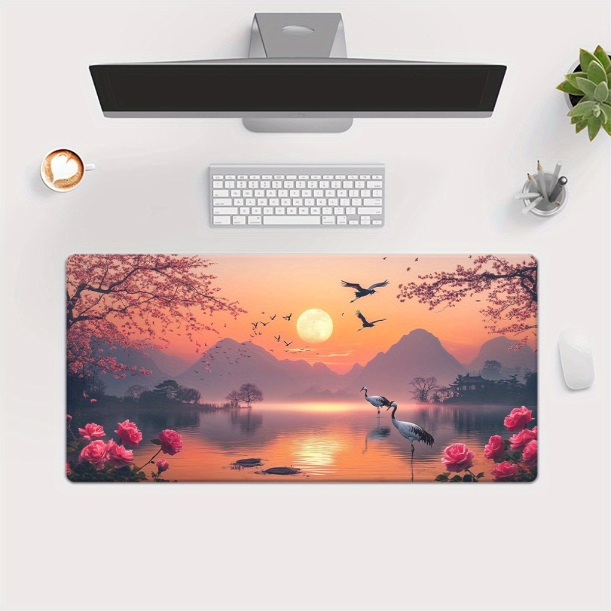 Mouse Pad Desk Mat Gaming Larg - Gaming Accessories Pc Setup 评论和价格
