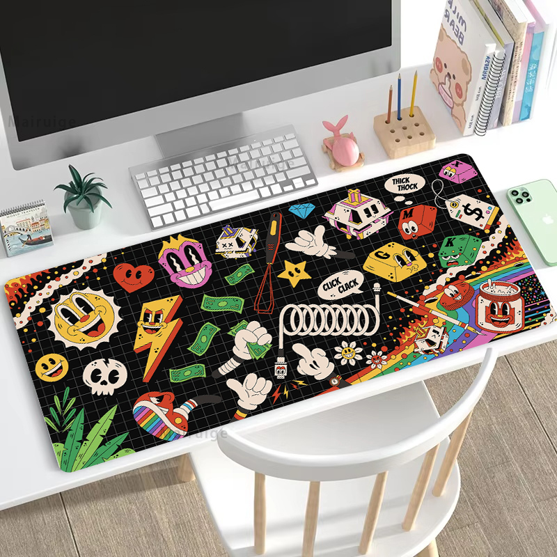 Graffiti Mausepad Office Rug D - Gaming Accessories Pc Setup 评论和价格