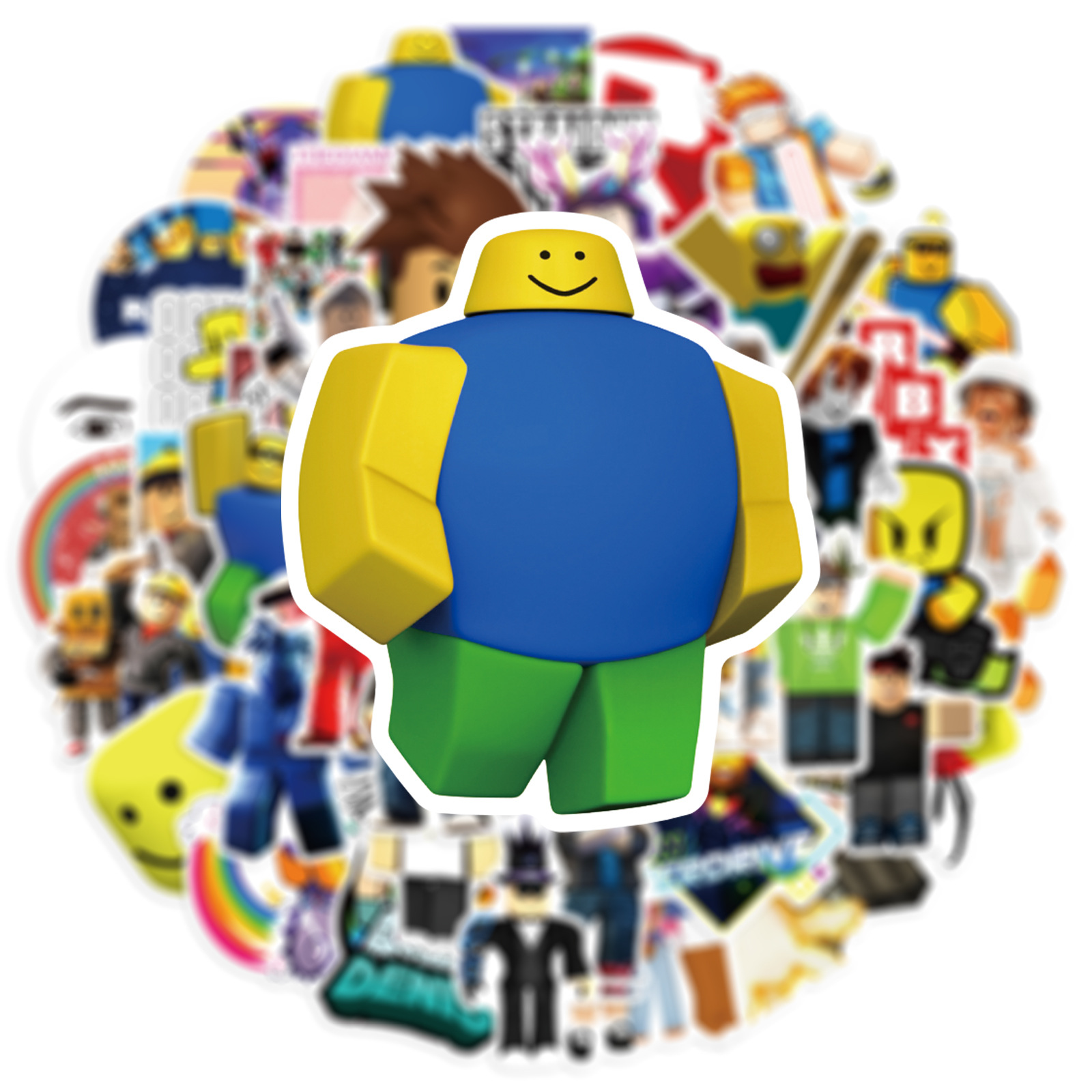 50pcs Roblox Graffiti Stickers - Gaming Accessories Roblox 评论和价格