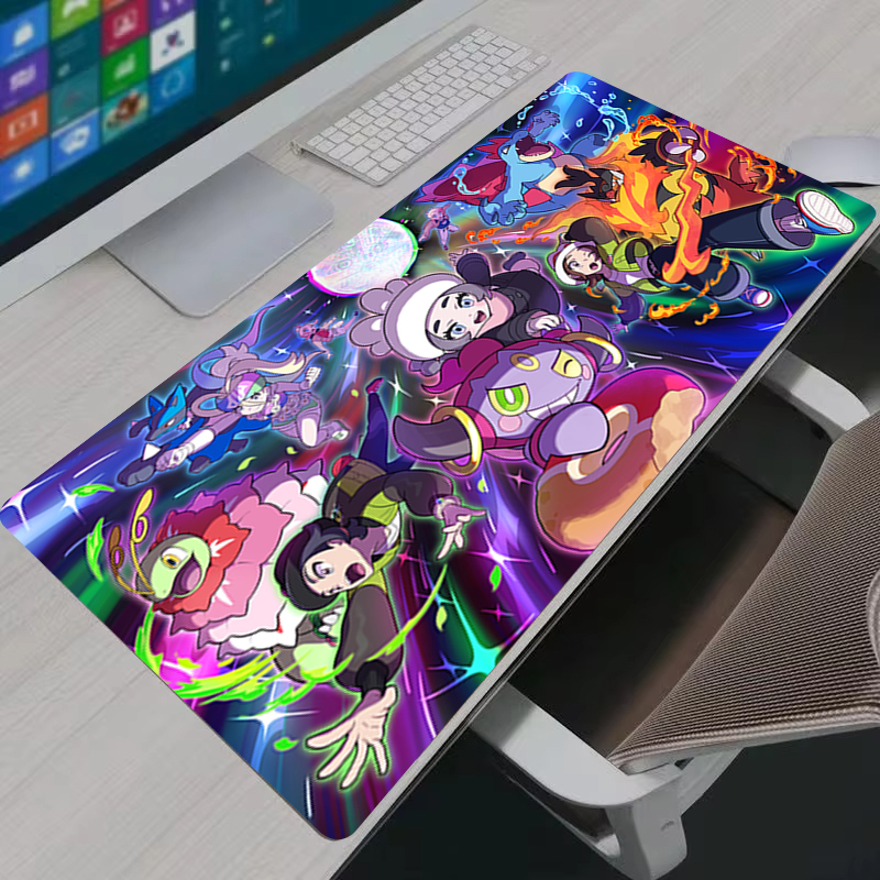 Mouse Pad Large P-pokemon Hoop - Gaming Accessories Keyboards 评论和价格