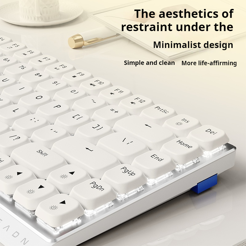 EWEADN 84 Keys Tri-Mode Low Pr - Gaming Accessories Keyboards 评论和价格