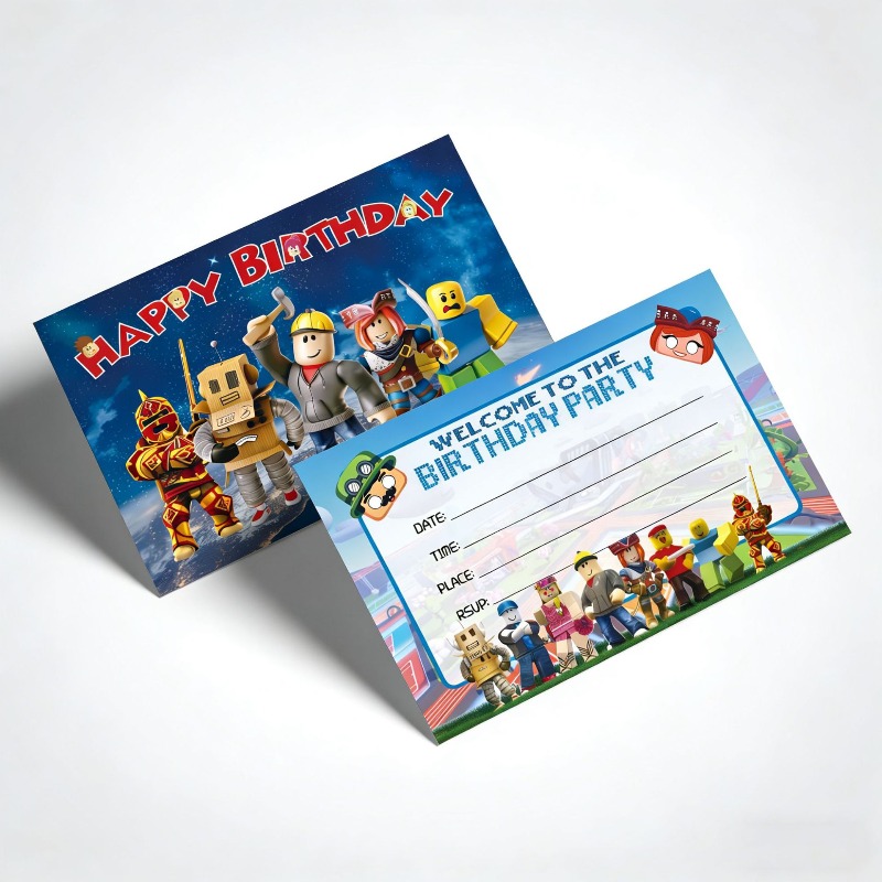 10pcs Roblox Invitation Cards  - Gaming Accessories Roblox 评论和价格