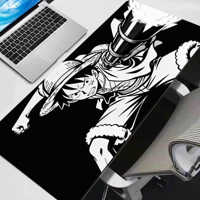 Black and white Mouse Pad One  - Gaming Accessories White 评论和价格
