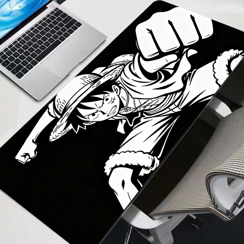 Black and white Mouse Pad One  - Gaming Accessories White 评论和价格