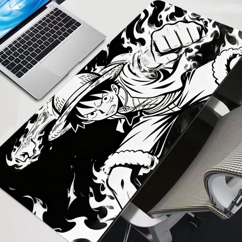 Black and white Mouse Pad One  - Gaming Accessories White 评论和价格