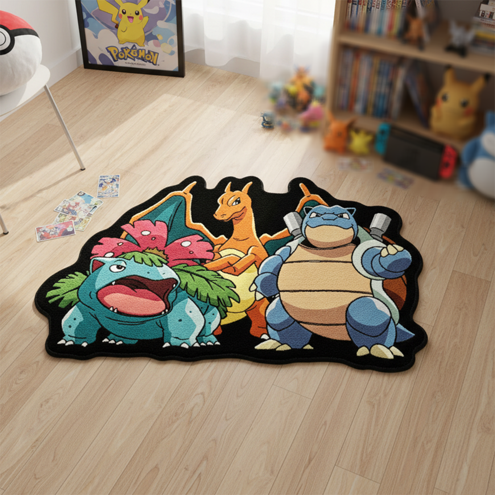 Pokemon Starter Trio Anime Are - Gaming Accessories Decor 评论和价格