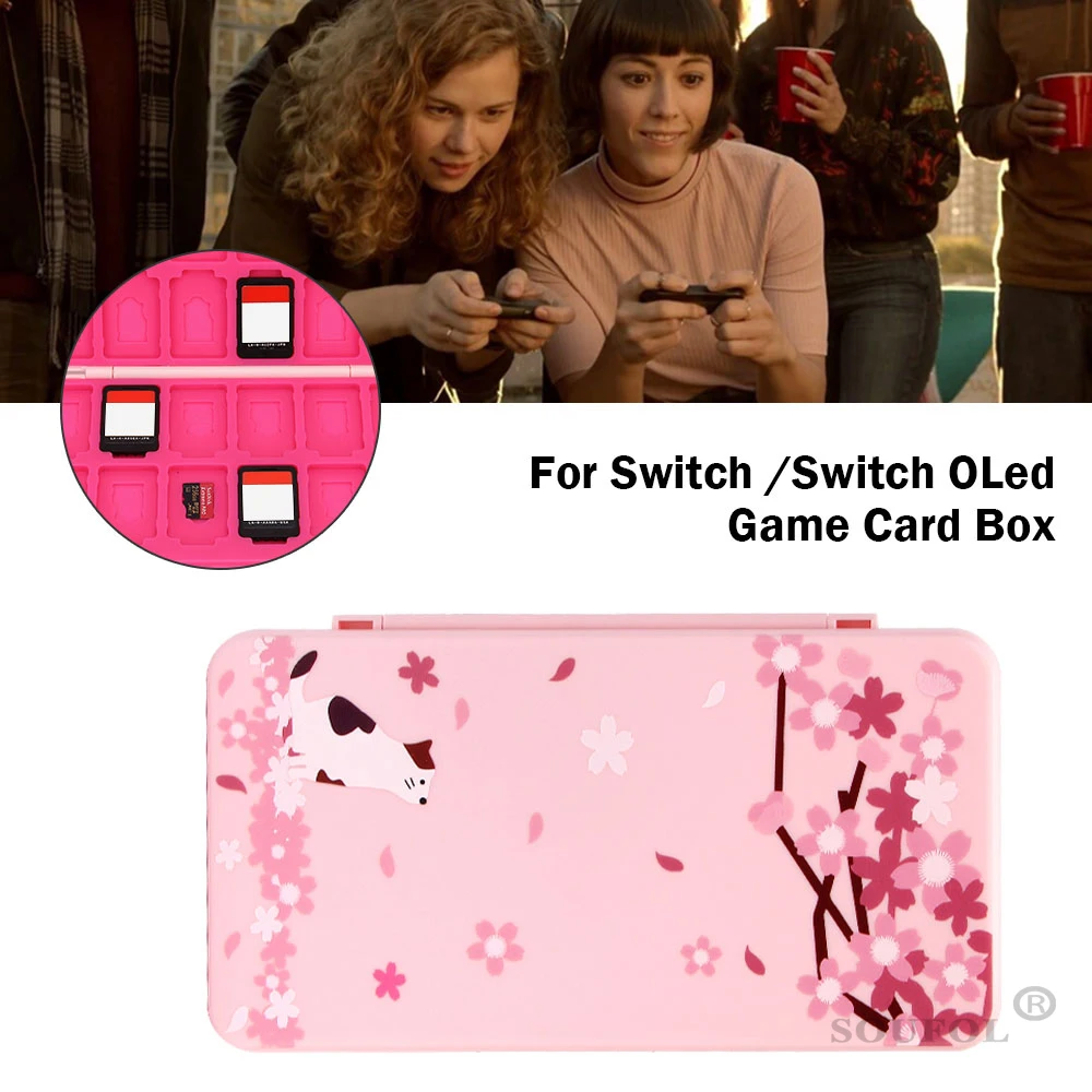 24 in 1 Game Card Case Holder  - Gaming Accessories Box 评论和价格
