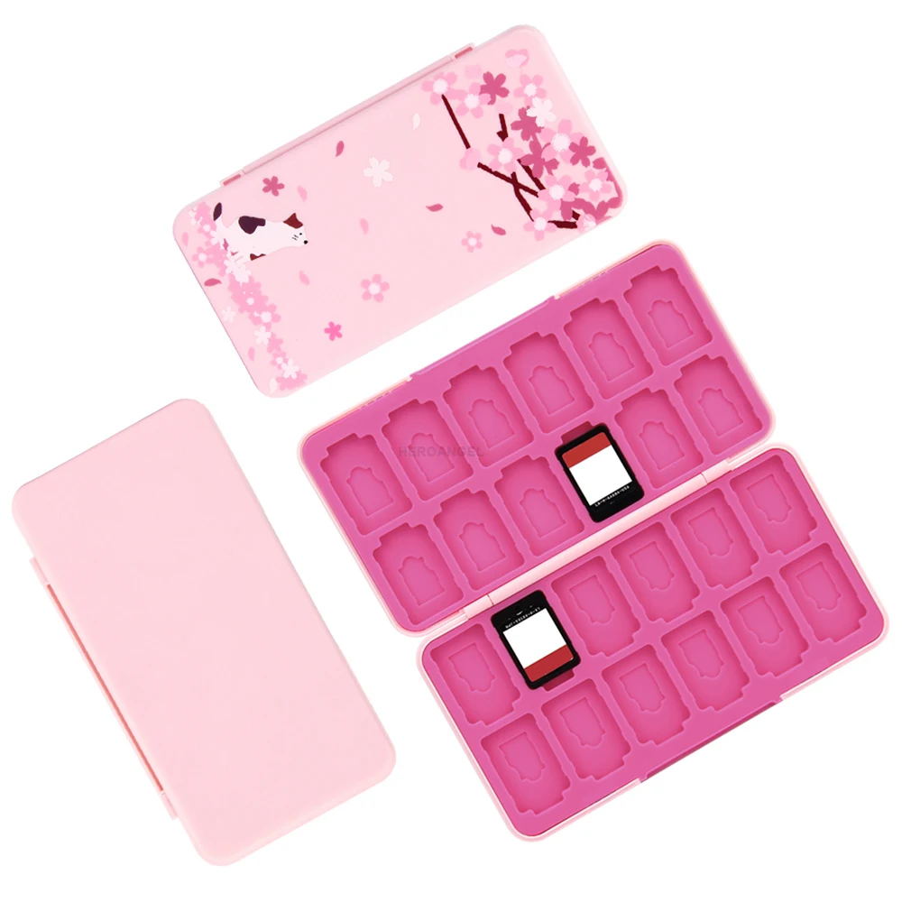 24 in 1 Game Card Case Holder  - Gaming Accessories Box 评论和价格